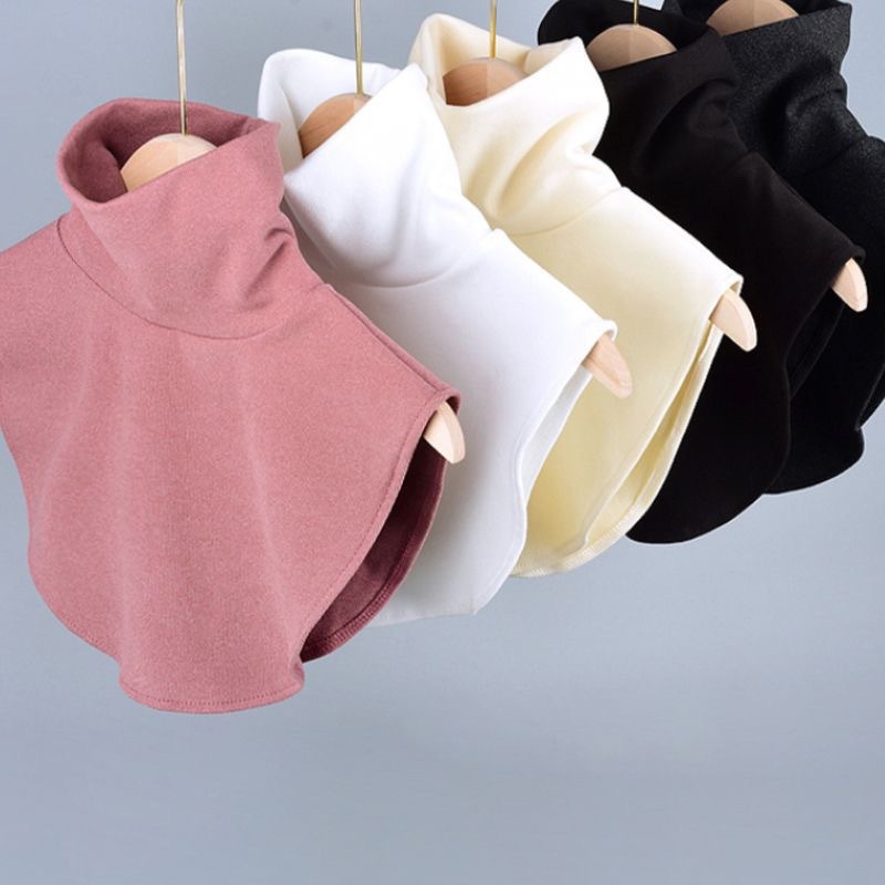 Neck Gaiter Fleece - High Collar Thermal Neck Gaiter for
