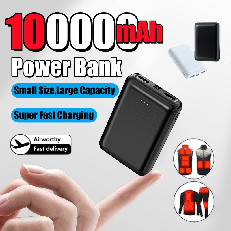 Heated Vest Battery - Portable Power Bank 100000mah External Battery