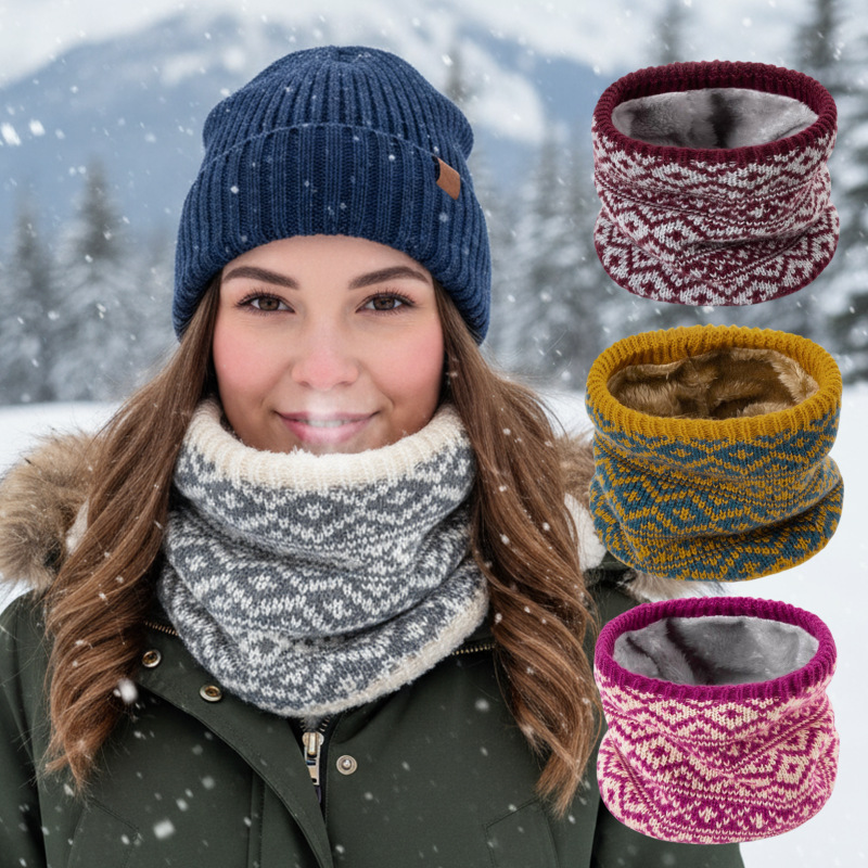 1-6Pcs Winter Neck Gaiter Flee - Neck Gaiter Fleece ulasan dan harga