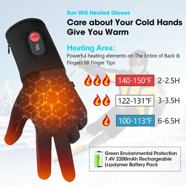 Winter Touch Screen Skiing Hea - Touch Screen Gloves ulasan dan harga