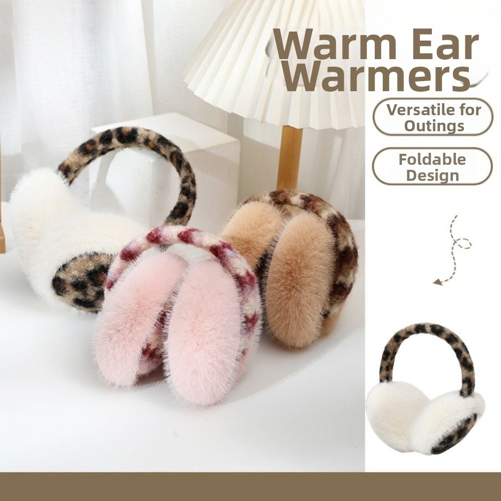 Fashion Foldable Plushes Earmu - Earmuffs Foldable ulasan dan harga