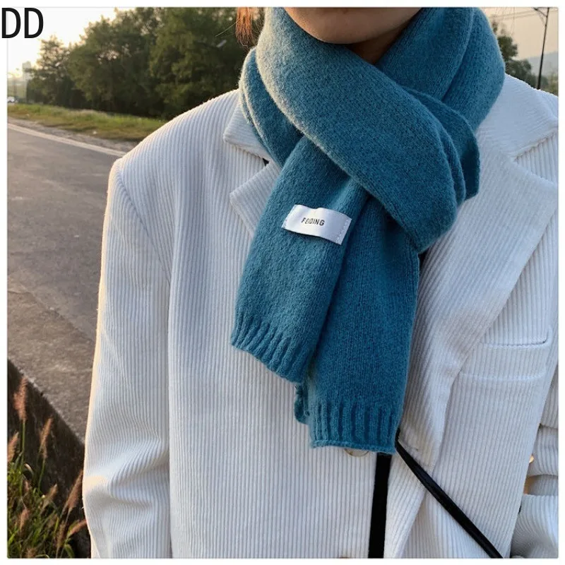 Simple Chic Solid Soft Scarf A - Wool Scarf Men ulasan dan harga