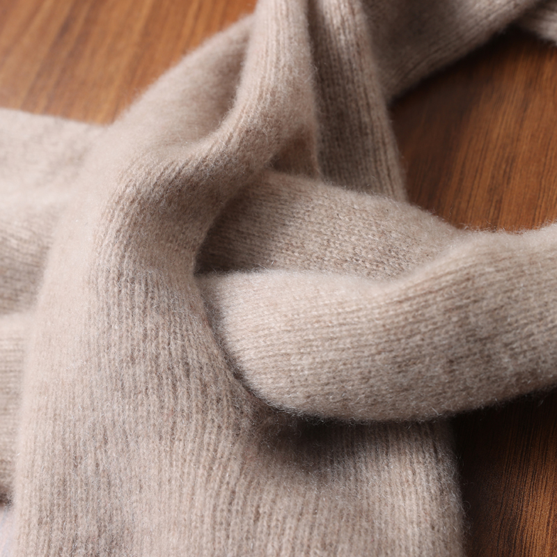 New Knitted Cross Hollow Scarf - Wool Scarf Men ulasan dan harga