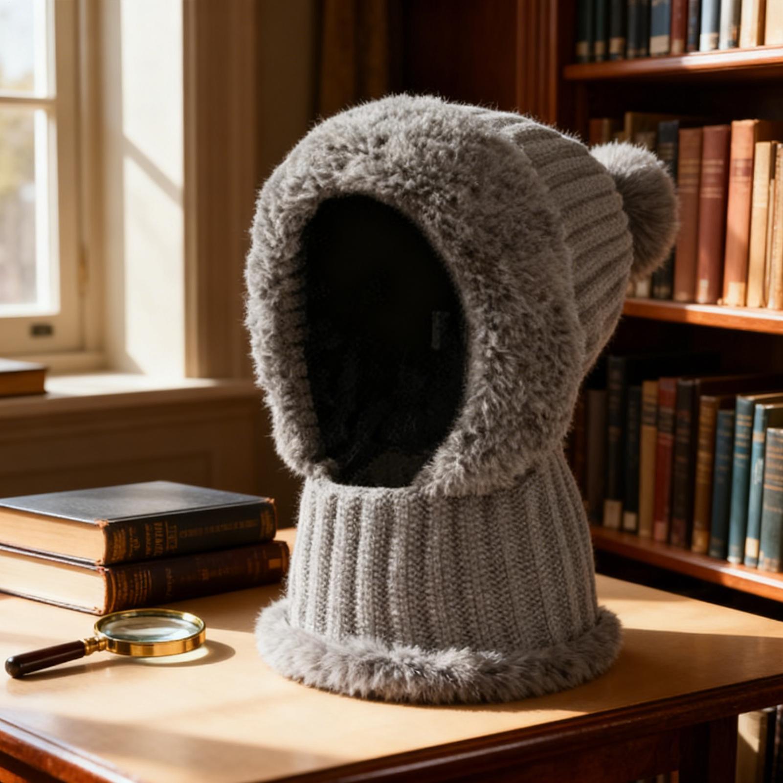 Women's Beanie Windproof Beani - Neck Gaiter Fleece ulasan dan harga