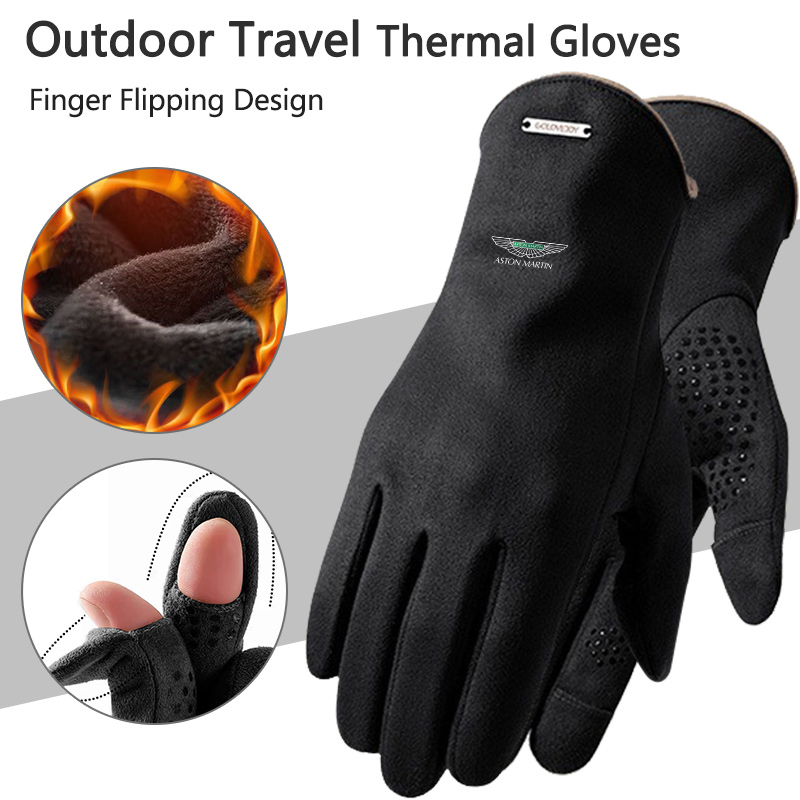 1Pair Motorcycle Outdoor Thick - Touch Screen Gloves ulasan dan harga