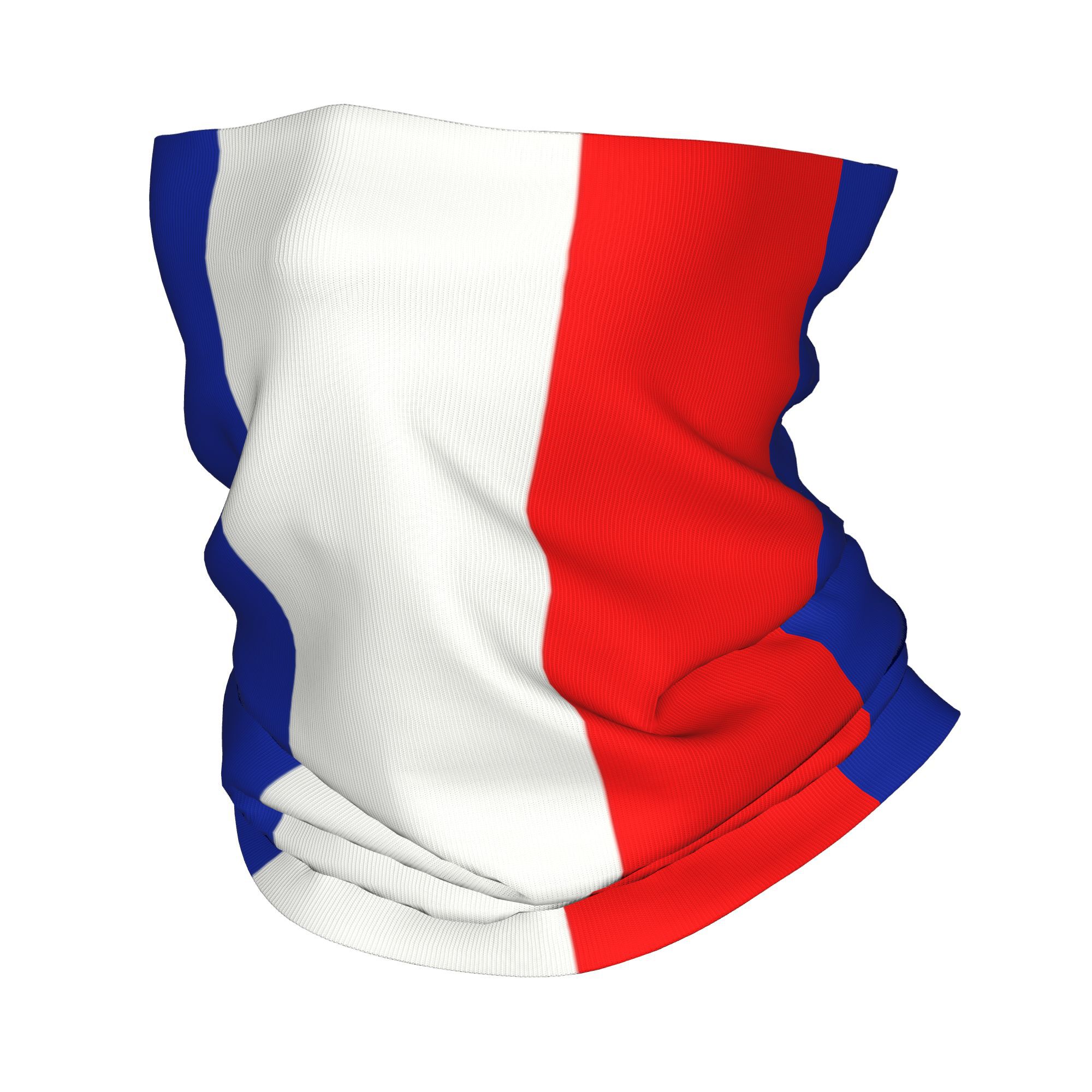 Custom French Flag France Band - Neck Gaiter Fleece ulasan dan harga
