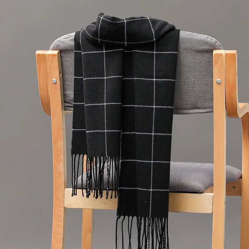 2023 New Winter Men Scarf Keep - Cashmere Pashmina Wrap ulasan dan harga