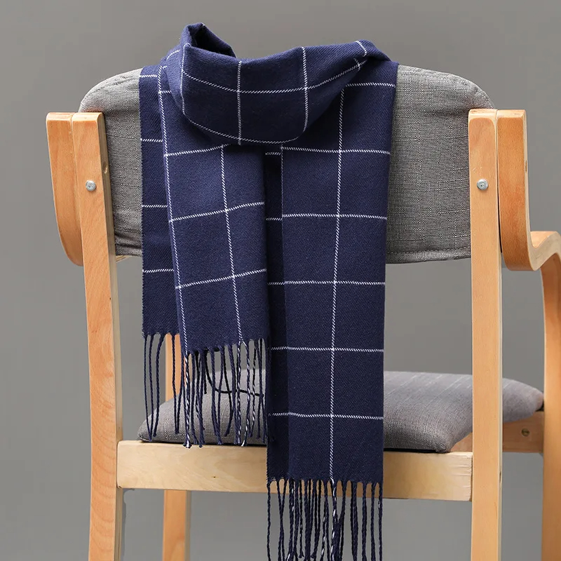 2023 New Winter Men Scarf Keep - Cashmere Pashmina Wrap ulasan dan harga