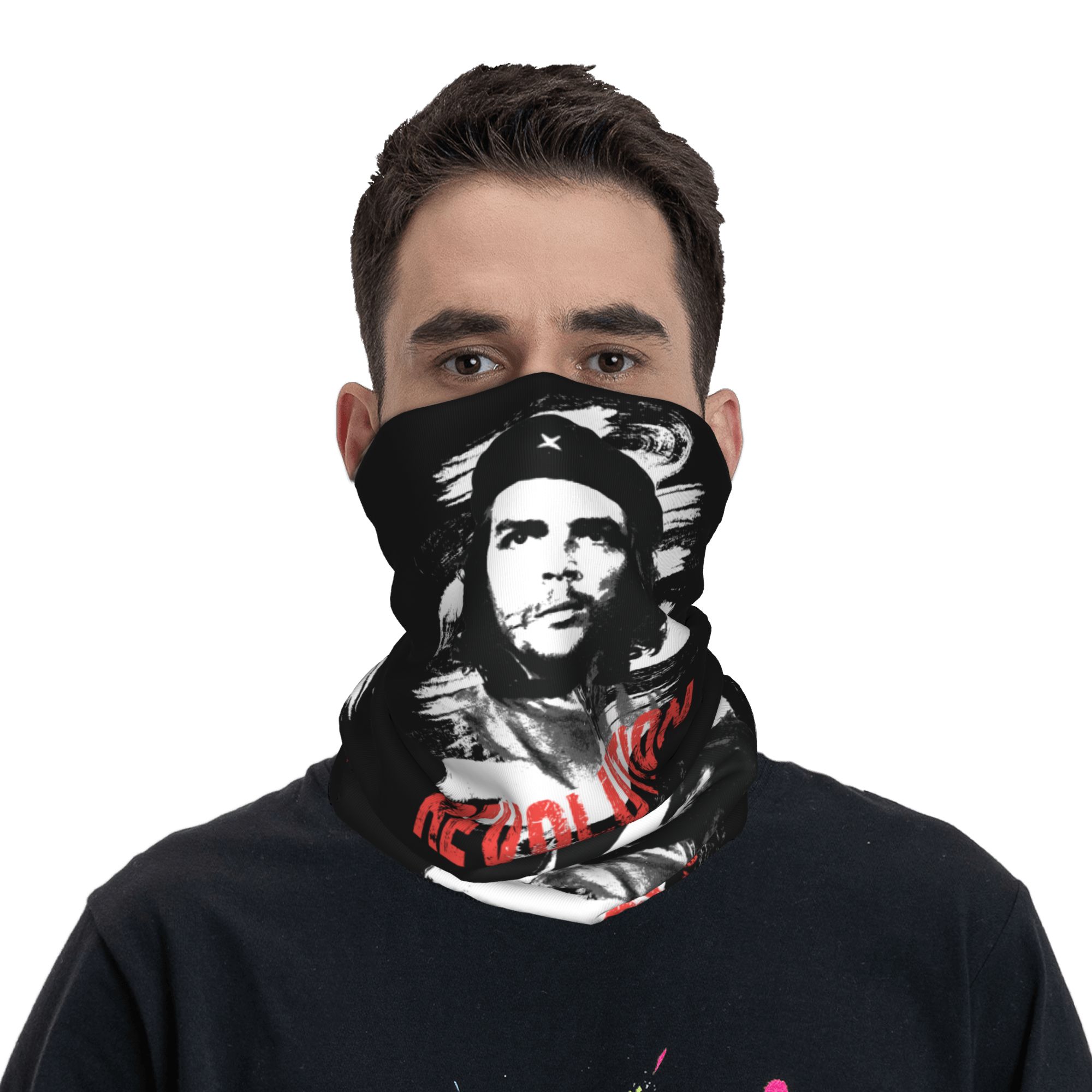 Custom Che Guevara Revolution  - Neck Gaiter Fleece ulasan dan harga
