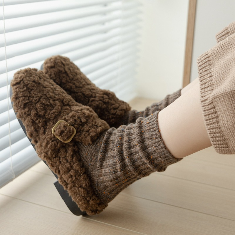Wool Cashmere Women Socks Autu - Thermal Sock Wool ulasan dan harga