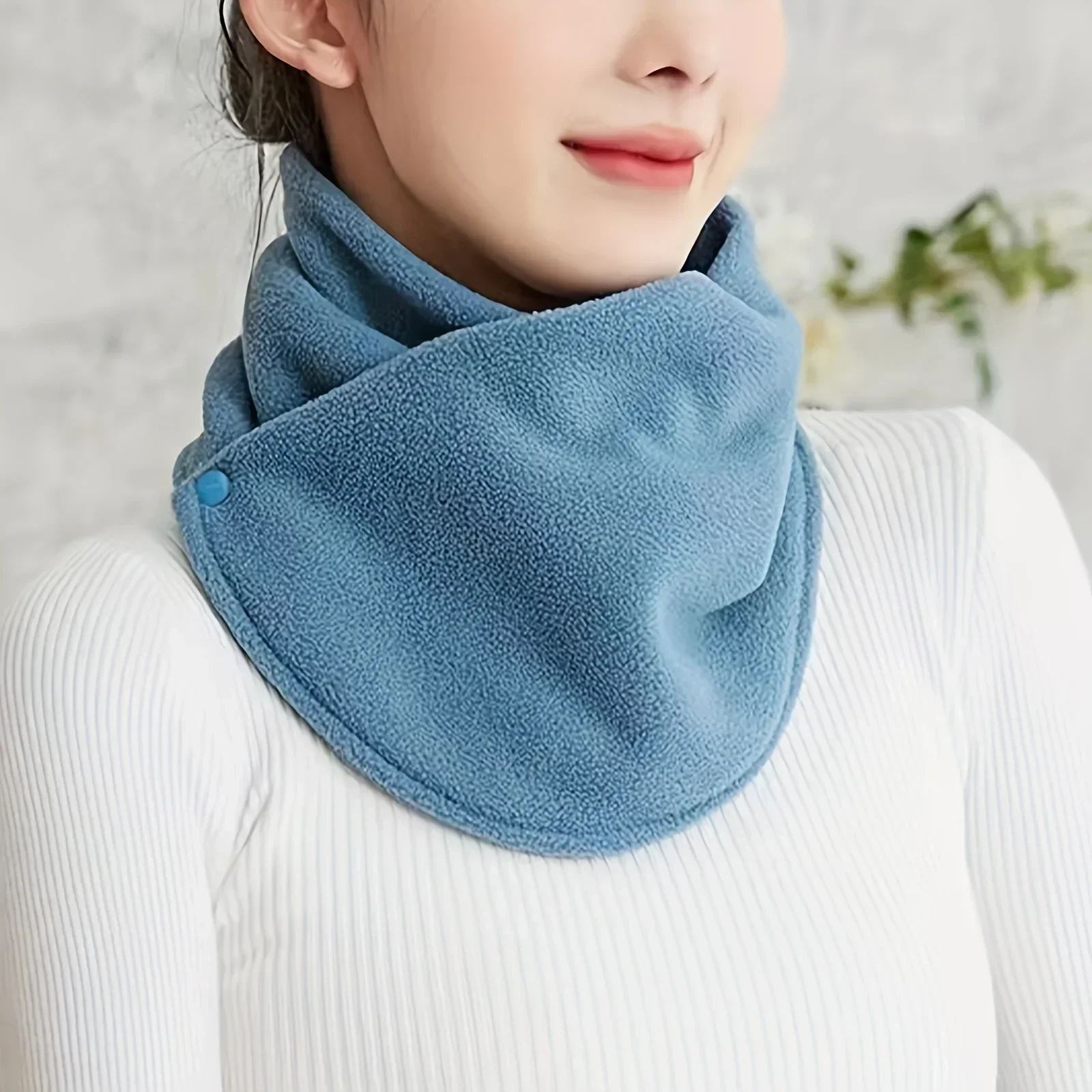 New Lamb Fleece for Women Scar - Neck Gaiter Fleece ulasan dan harga