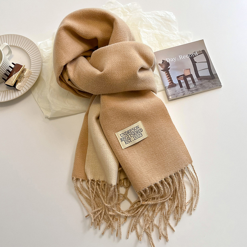 Fashion Solid Cashmere Warm Sc - Cashmere Pashmina Wrap ulasan dan harga