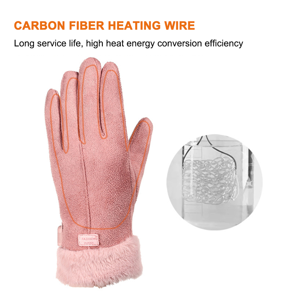 USB Electric Heated Gloves Out - Touch Screen Gloves ulasan dan harga