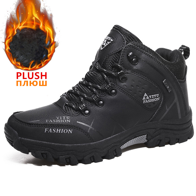 Brand Men Winter Snow Boots Wa - Waterproof Winter Boot ulasan dan harga