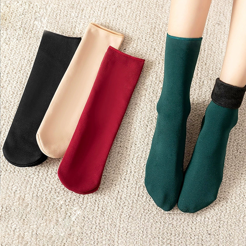 1-20Pairs Women Winter Warm Sh - Thermal Sock Wool ulasan dan harga