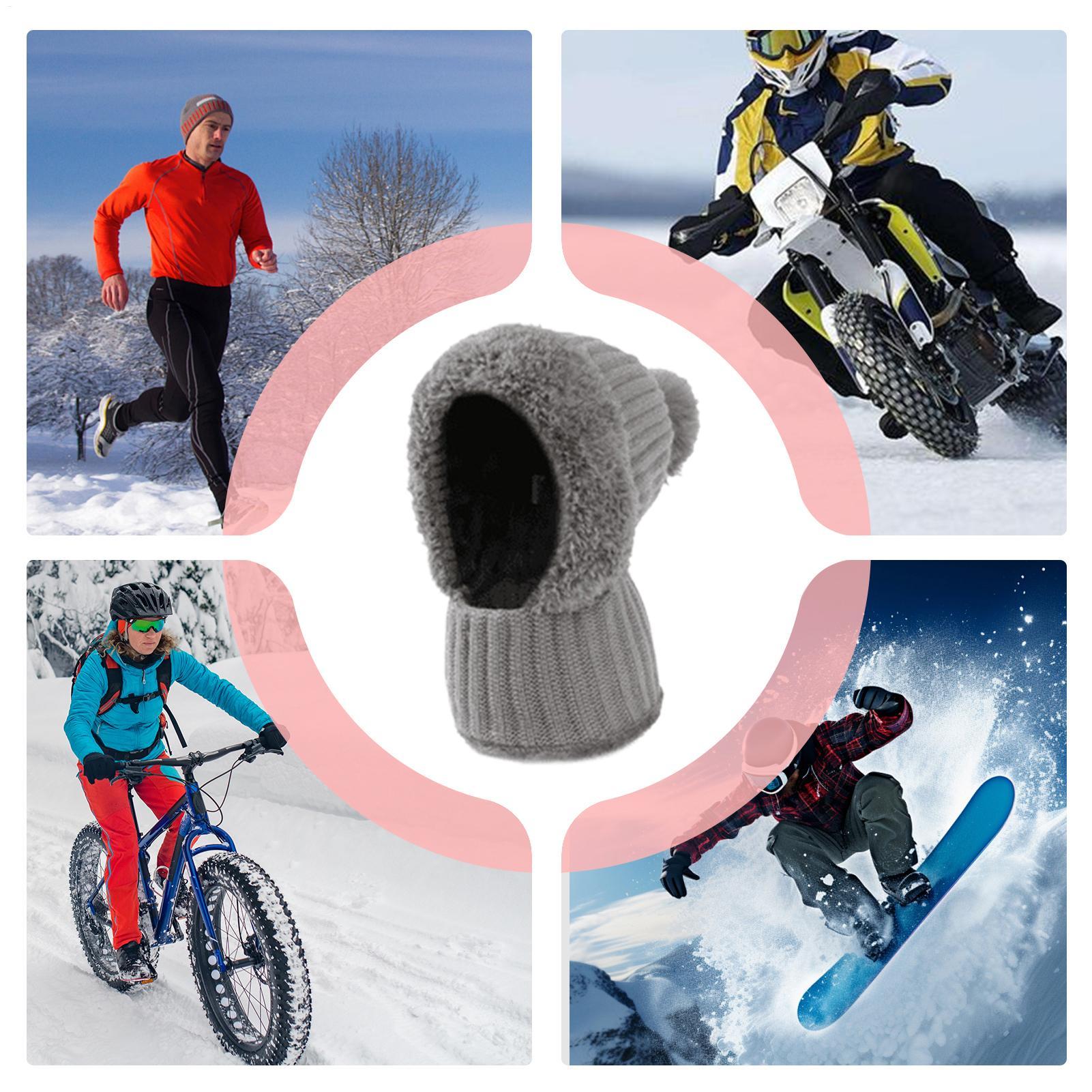 Winter Hats For Women Cold Wea - Neck Gaiter Fleece ulasan dan harga