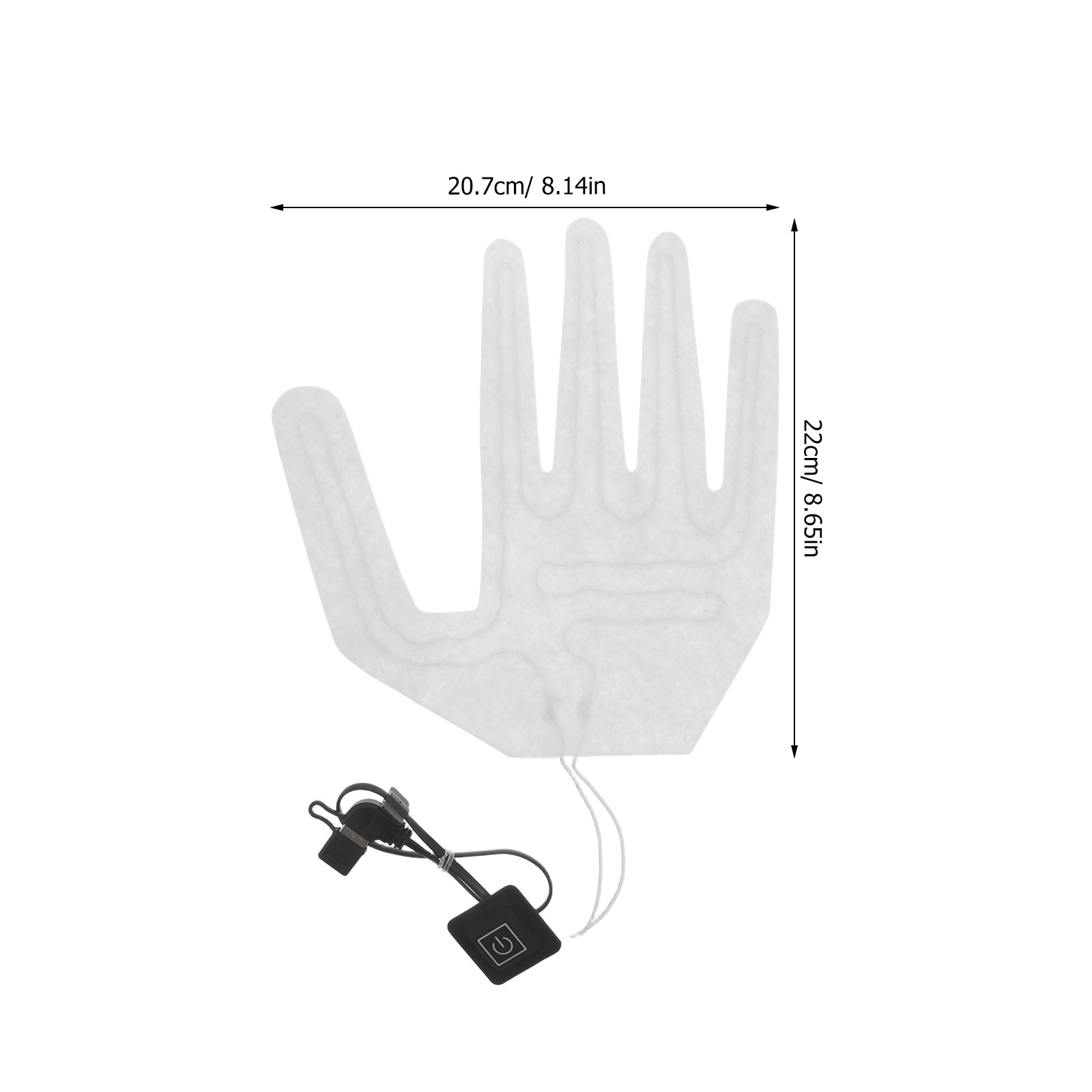 2Pcs Full Finger Electric Heat - Hand Warmer Electric ulasan dan harga